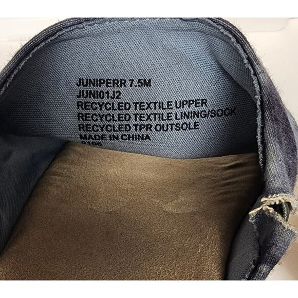 Cool Planet by Steve Madden Women's Juniper Gray Multi Tie-Dye Slide Sandals 7.5 - Picture 7 of 8